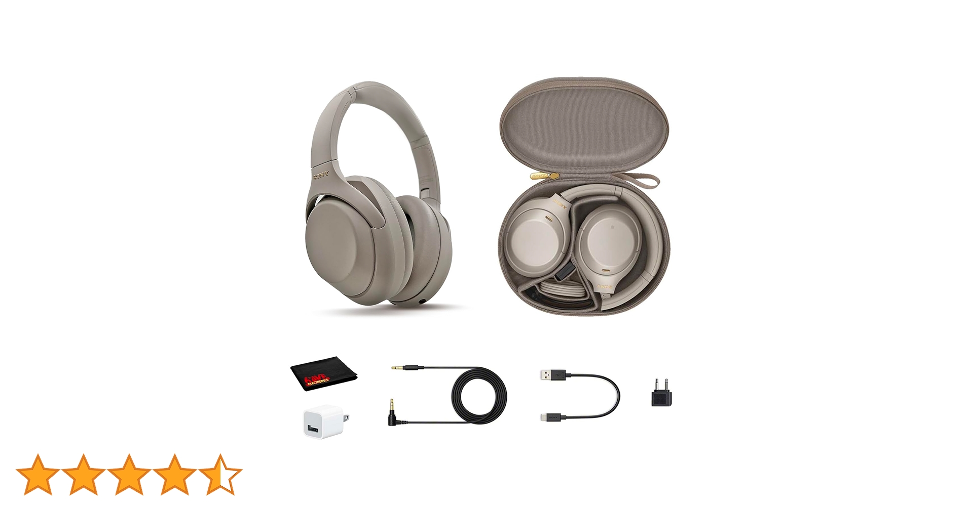 Sony WH-1000XM4 Wireless Noise Canceling Overhead Headphones